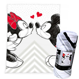 Duży Koc Myszka Minnie Disney Narzuta Pled 150x200