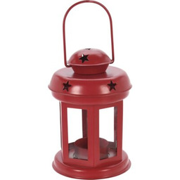 CHRISTMAS DECORATION Latarnia dekoracyjna 1077659 15 cm Zyskaj