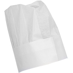 Czapka kucharska perforowana zestaw 10szt. Hendi