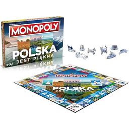 Winning Moves, gra planszowa, MONOPOLY Polska jest piękna,