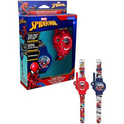 LEXIBOOK Zabawka zegarek z krótkofalówką Spider-Man DMWTW1SP