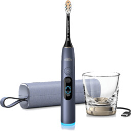 Szczoteczka soniczna PHILIPS SONICARE DiamondClean 9900 HX9813/98 Niebieski