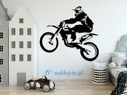 Naklejka na ścianę Motocross 4 naklejka na ścianę