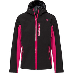 IZAS męska kurtka zewnętrzna Katyn Black/Fuxia XS