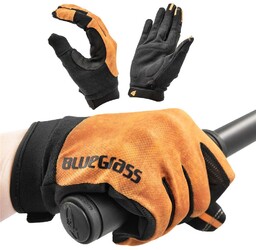 Bluegrass Rękawiczki z długimi palcami React, pomarańczowe, M