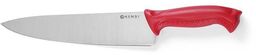NÓŻ KUCHENNY HACCP 385 mm CZERWONY HENDI ZE