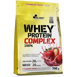 Whey Protein Complex 100% odżywka białkowa Truskawka 700g