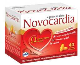 Novocardia - omega 3 1000 mg, witaminy
