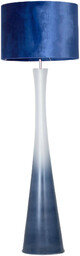 Lampa podłogowa niebieska mat SIENA BLUE L235320368 -
