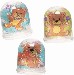 Baker Ross Love Bear śnieżna kula zestaw