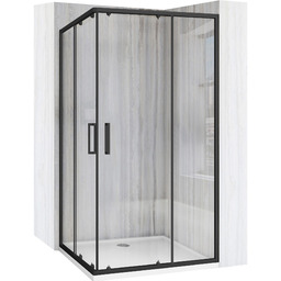 Rea Kabina prysznicowa Rea City 80x100 Czarna