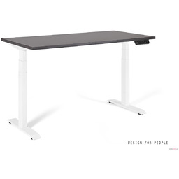 Biurko regulowane elektrycznie ACTIVE I Unique Biały, 70x140,