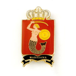 Herb Warszawa - magnes