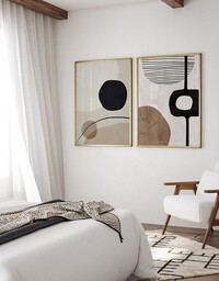 Pakamera Zestaw plakatów - Abstrakcje geometryczne (set186)