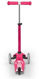 Micro Trójkołowa hulajnoga dziecięca Mini Deluxe Pink