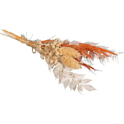 Rayher Bukiet suszonych kwiatów, pomarańczowy/naturalne odcienie, mini bukiet