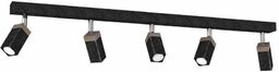 Lampa sufitowa SOLO SAWN BLACK - PATINATED WOOD