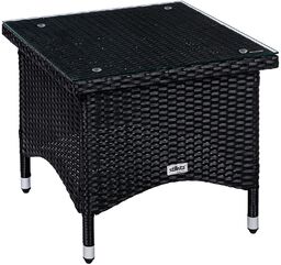 ŁAWA STOLIK OGRODOWY KAWOWY 50X50 TECHNORATTAN BALKON