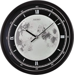Seiko Clocks Zegar ścienny QXA831K, kolor czarny