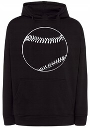 Bluza męska nadruk Baseball PIŁKA r.XXL