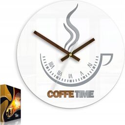 Zegar Ścienny w Kształcie Filiżanki Coffe Time II