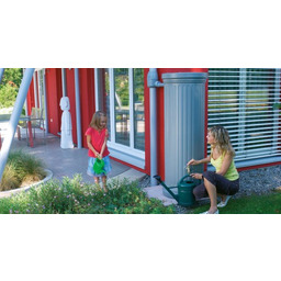 Zbiornik na deszczówkę przyścienny - kolumna 500 L