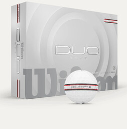 Piłki golfowe Wilson Duo Soft, model 2025 (białe,