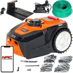 Robot koszący NAC RLM800-DY sterowanie Bluetooth Zyskaj