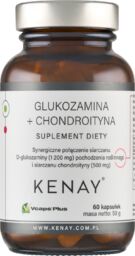 Kenay Glukozamina + Chondroityna, 60 kapsułek
