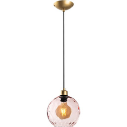 Opviq Elegancka różowa żyrandol, regulowana wysokość 40-120 cm,