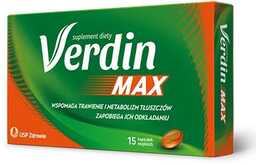 Verdin MAX, - ułatwia trawienie i wspomaga metabolizm