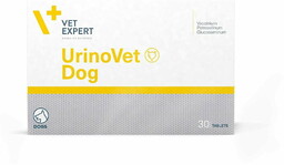 VET EXPERT Urinovet Dog 30 tabletek układ moczowy