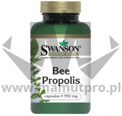 Swanson Bee Propolis 550mg 60 kaps