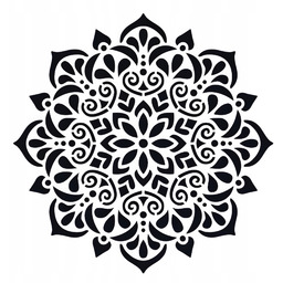 Szablon malarski Mandala 7 Tynkarski do tynków 90