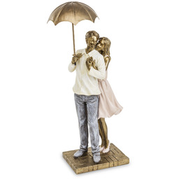 Figurka dekoracyjna para pod parasolem family 30x12x8 124726