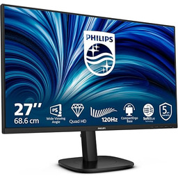 Philips 27B2N3500J - 27-calowy monitor QHD, głośniki, regulowana