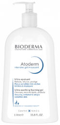 Bioderma Atoderm Intensive, delikatnie oczyszczający żel, redukujący swędzenie