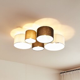 Lampa sufitowa Lettie Lindby, możliwość ściemniania, multikolor, salon