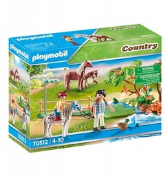 Playmobil Wycieczka Z Kucykiem 70512 Konie