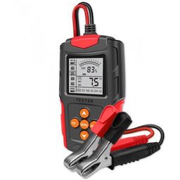Qoltec Cyfrowy tester akumulatora z wyświetlaczem LCD 12V