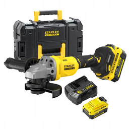 Stanley Fatmax szlifierka kątowa 125mm 1 x 4Ah,