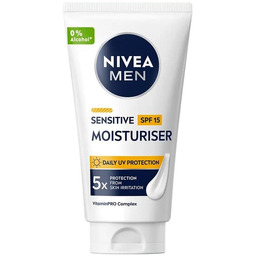 Nivea Men Sensitive Krem nawilżający do twarzy spf15