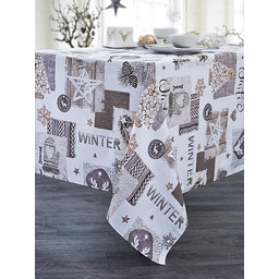 Calitex Gibret Naturalny obrus poliester, 150 x 300