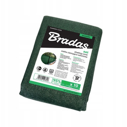 Siatka Cieniująca Maskująca Ogrodzenie 2x10m 95% 160g/m² płot