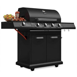KOLER Grill ogrodowy gazowy Relish v4 Czarny 17.2