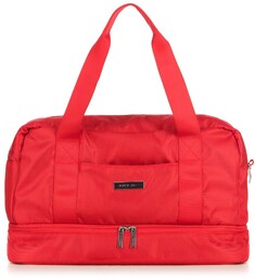 Torba podróżna do samolotu wielofunkcyjna czerwona