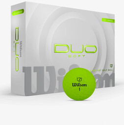 Piłki golfowe Wilson Duo Soft, model 2025 (zielony