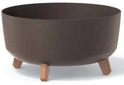 PROSPERPLAST Doniczka Gracia Low Eco Wood DGRL400LW-4625W 14.3L