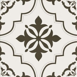 Gres szkliwiony LOVELY PATCHWORK ETERNITY white-black mat 29,8x29,8