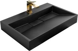UMYWALKA KONGLOMERATOWA NABLATOWA GOYA BLACK MAT 70CM